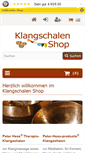 Mobile Screenshot of klangschalenshop.at